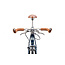 State Bicycle Co. Core Line, Pignon Fixe / Monovitesse, Acier, Guidon en Corne de Boeuf, Bleu Rigby