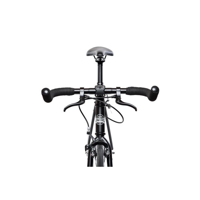 State Bicycle Co. Core Line, Fixed Gear / Single Speed Bike, Steel, Bullhorn Bars, Wulf Black
