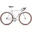 State Bicycle Co. 4130 Fixed Gear Bike, Drop Bars, Satin Silver