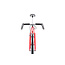 State Bicycle Co. 4130 Vélo à Pignon Fixe / Monovitesse, Guidon de Route, Rouge Tropical