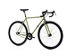 4130 Fixed Gear / Single Speed Bike, Drop Bars, Matte Olive