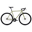 State Bicycle Co. 4130 Vélo à Pignon Fixe / Monovitesse, Guidon de Route, Matte Olive