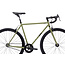State Bicycle Co. 4130 Fixed Gear / Single Speed Bike, Drop Bars, Matte Olive