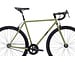 4130 Vélo à Pignon Fixe / Monovitesse, Guidon de Route, Matte Olive