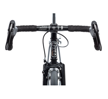 4130 Fixed Gear / Single Speed Bike, Drop Bars, Matte Black