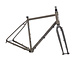 Ensemble Cadre & Fourche de vélo de gravelle, 4130 All-Road, UDH, Phosphate Brut (Acier Nu)