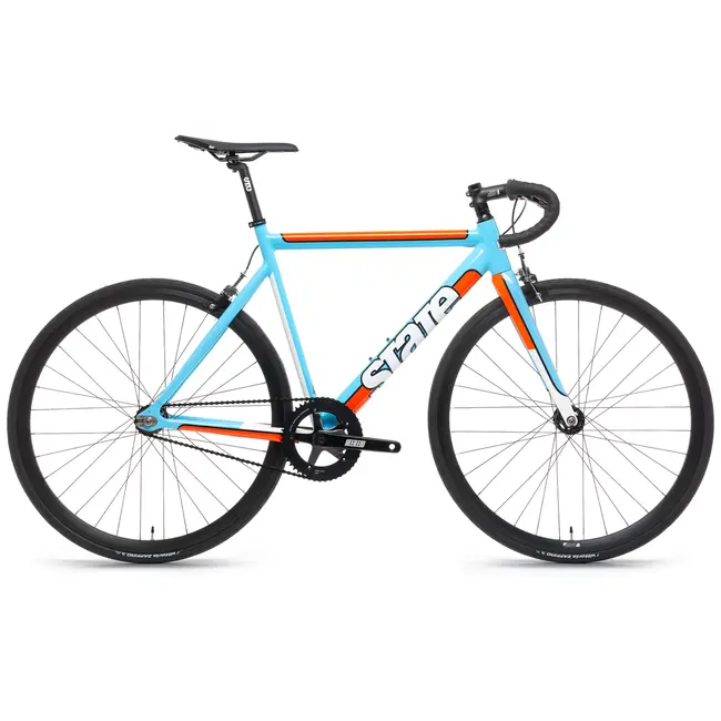 State Bicycle Co. 6061 Black Label v3, Fixed Gear Track Bike, Drop Bars, LeMan's Colorway