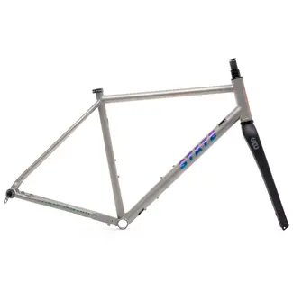 State Bicycle Co. Cadre en titane Titanium All-Road, pour vélo de gravel