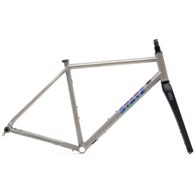 State Bicycle Co. Cadre en titane Titanium All-Road, pour vélo de gravel