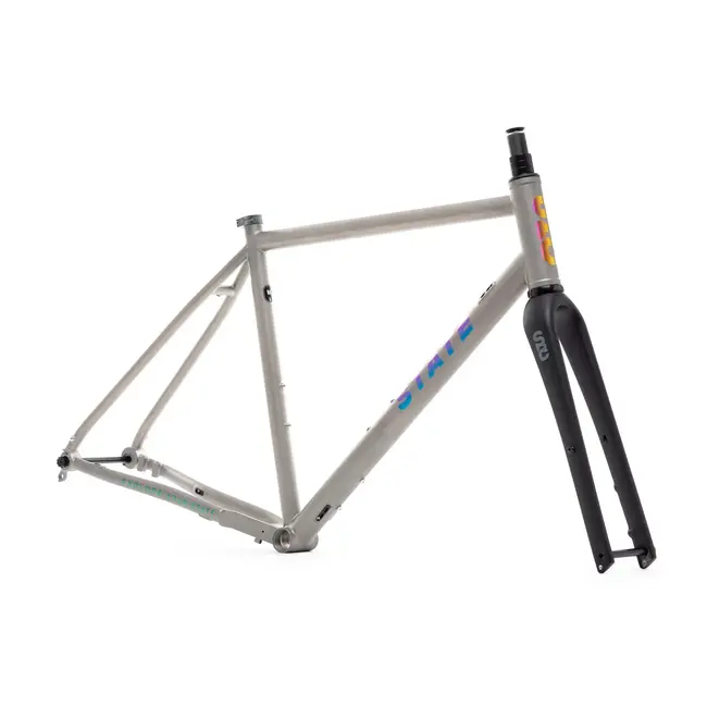 State Bicycle Co. Cadre en titane Titanium All-Road, pour vélo de gravel