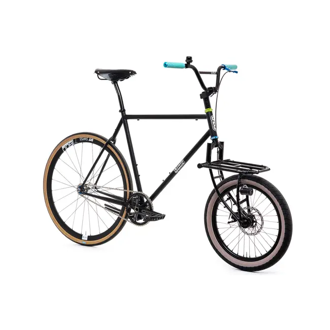 State Bicycle Co. Ensemble de Fourche Cargo pour conversion: fourche, roue 20”, pneu, tube, étirer de frein, disque