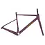 State Bicycle Co. Cadre, Vélo de Gravel, Carbon All-Road v2, Merlot Grisé (Mauve)
