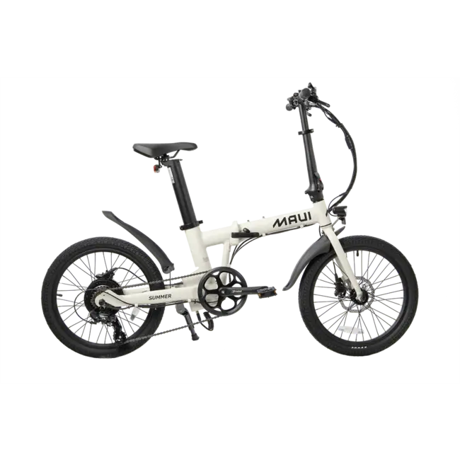 maui Summer, Vélo électrique pliant, Blanc