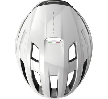 Abus, PowerDome, Helmet, S, 51 - 55cm, Shiny White