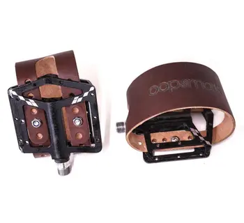 Pedal Straps, Oopsmark, Leather