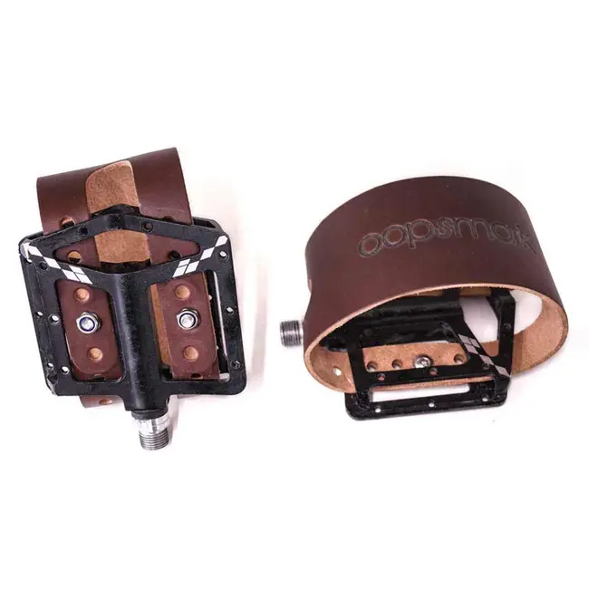 Pedal Straps, Oopsmark, Leather