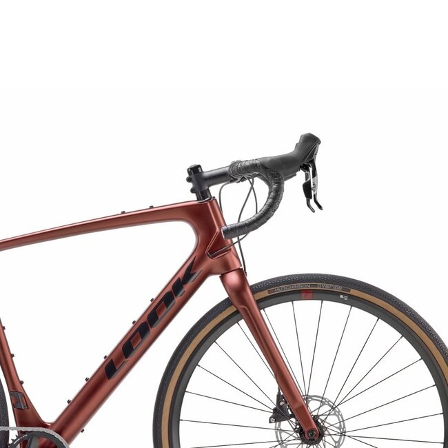 LOOK 765 GRAVEL DISC RED DUST METALLIC SATIN - Sram APEX 1X12