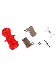 SRAM, Level TLM, Level Ultimate, HRD, Disc Brake Pads, Shape: SRAM Monoblock, Organic Quiet, Steel, Pair
