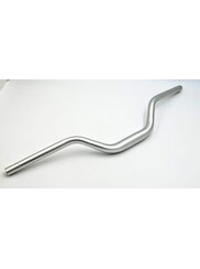 Handlebar 31.8mm silver alloy with 96mm rise