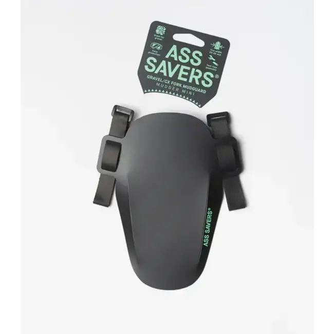 Ass Savers Ass Savers Mudder Mini Gravel/CX fork mudguard - standard black