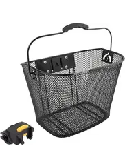 BASKET SUNLT FT MESH Q/R BK 22.2/31.8 w/BRACKET