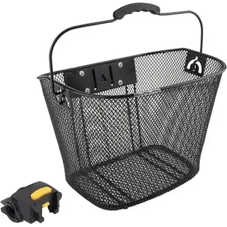 BASKET SUNLT FT MESH Q/R BK 22.2/31.8 w/BRACKET