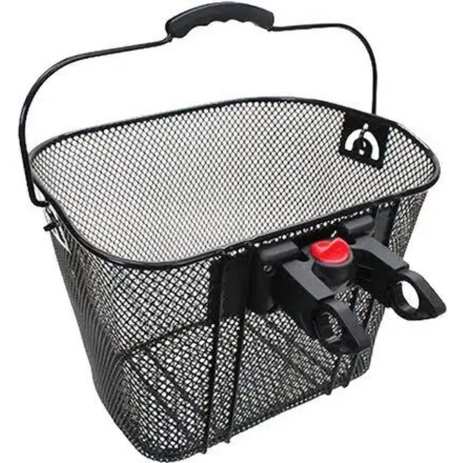 BASKET SUNLT FT MESH Q/R BK 22.2/31.8 w/BRACKET