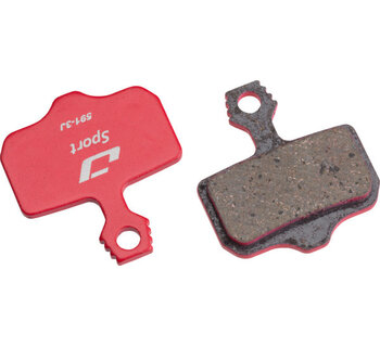 Jagwire Mountain Sport Disc brake pads Semi-metallic SRAM Level TL, T, DB5, DB3, DB1, Avid Elixir R, CR, CR Mag, 1, 3, 5, 7, 9, X0, XX, World Cup