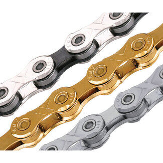 KMC, X11, Chain, 11sp., 118 Links, Nickel/Black
