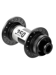 DT Swiss 350 Front Hub - 12 x 100mm, Center-Lock, Black, 24H