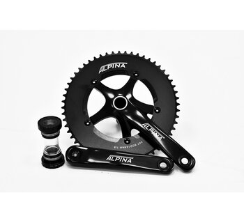 Alpina Track Chainset & Bottom Bracket