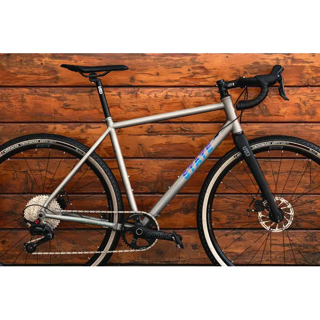 State Bicycle Co. Cadre en titane Titanium All-Road, pour vélo de gravel