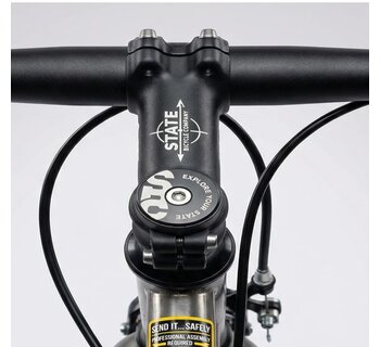 Montage  IBIKE:  4130 raw steel All Road