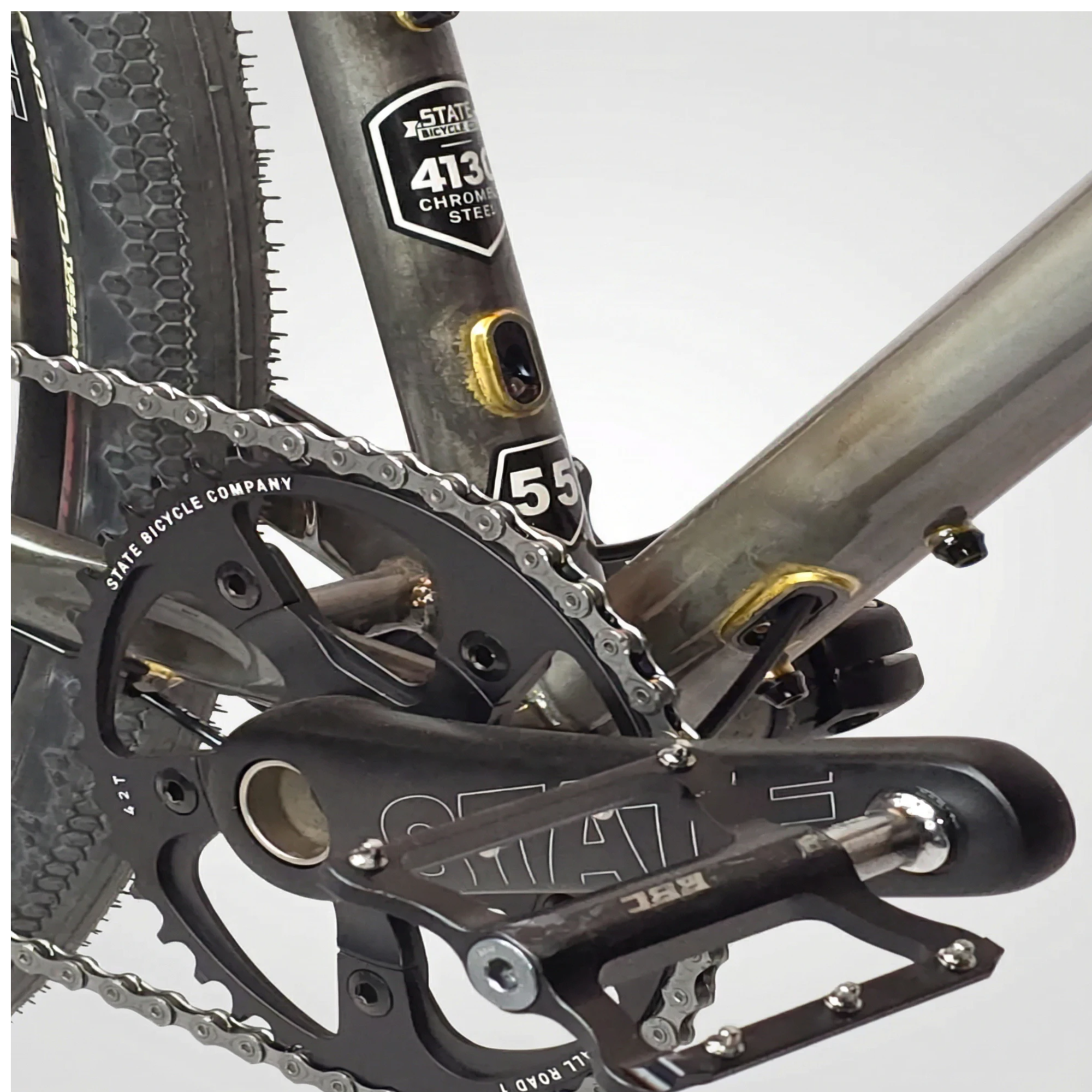 IBIKE build: 4130 raw steel All Road - Velo IBIKE Montréal