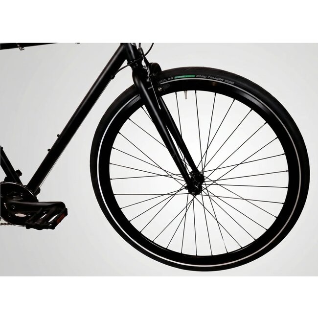 Del Sol Del Sol, Projekt 8, 8-speed, Matte Black, Hybrid Bike