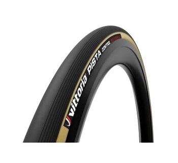 Tire, 700 x 23c, Vittoria Graphene 2.0 Tubular Pista Control, Gumwall