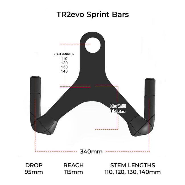 Handsling TR2evoS Track Frameset - Handsling
