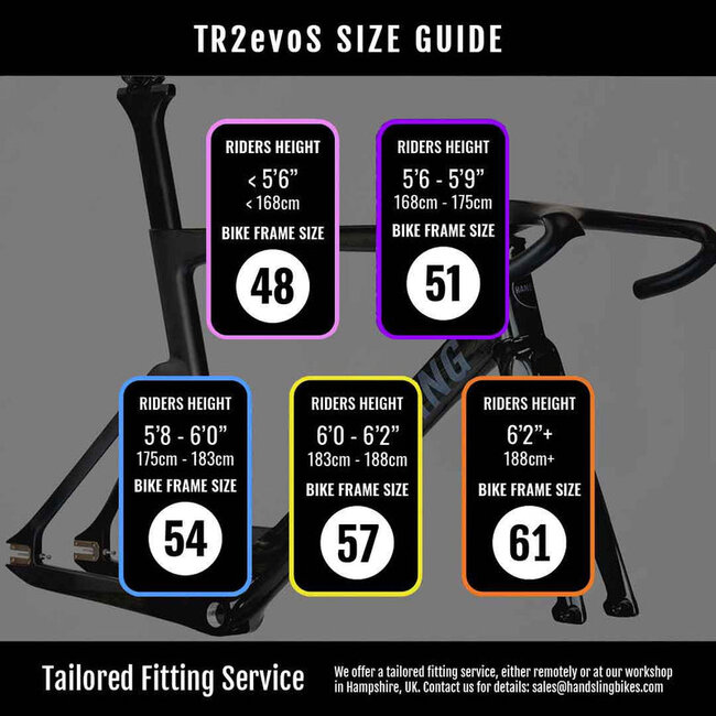 Handsling TR2evoS Track Frameset - Handsling