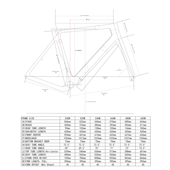 Handsling A1R0evoG Gravel Frame - Handsling
