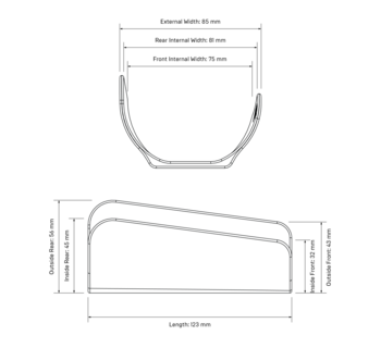 Velobike Aerobar Arm Rests
