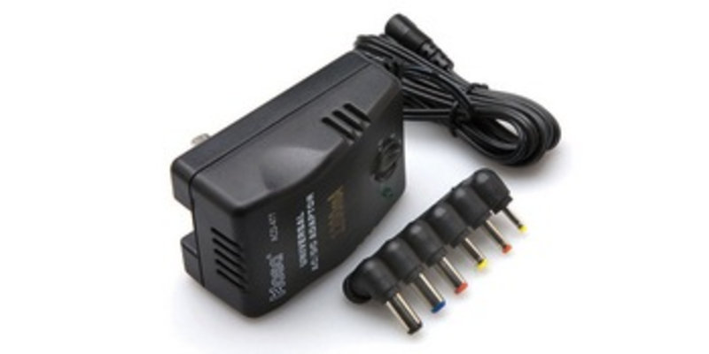 Hosa Universal AC Adapter Selectable VDC 1.2A