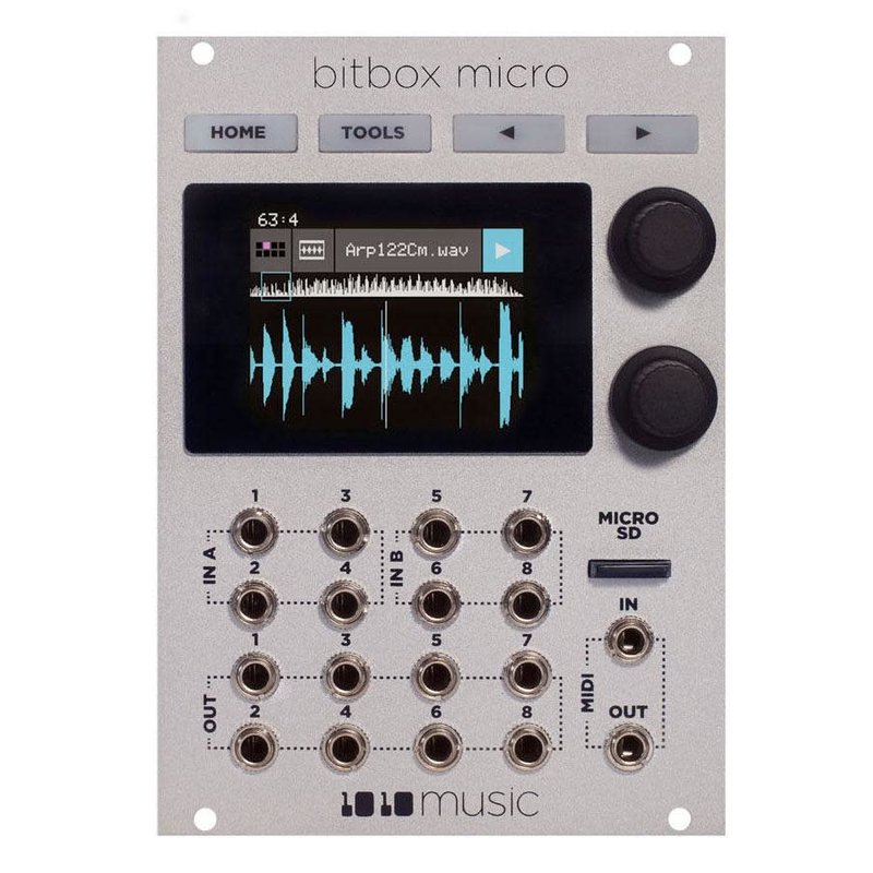1010 Music 1010 Music Bitbox Micro, SILVER
