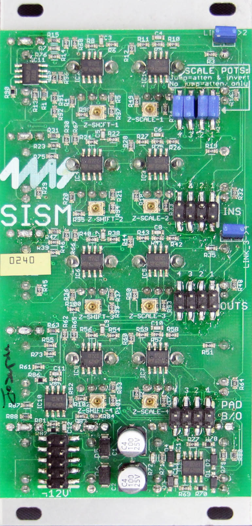 4ms SISM (Shifting Inverting Signal Mingler)