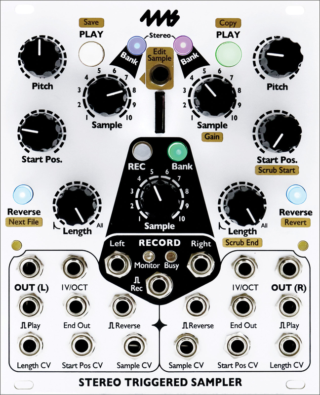 4ms STS (Stereo Triggered Sampler)