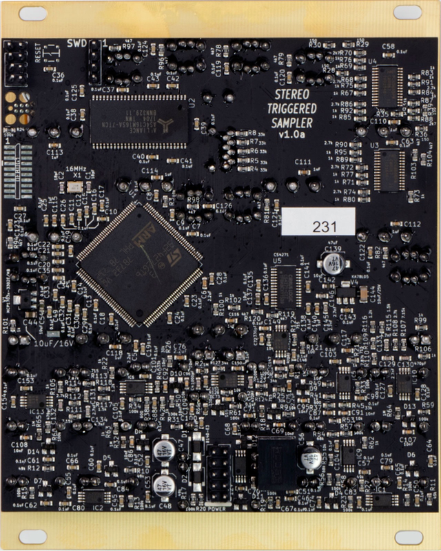 4ms STS (Stereo Triggered Sampler)