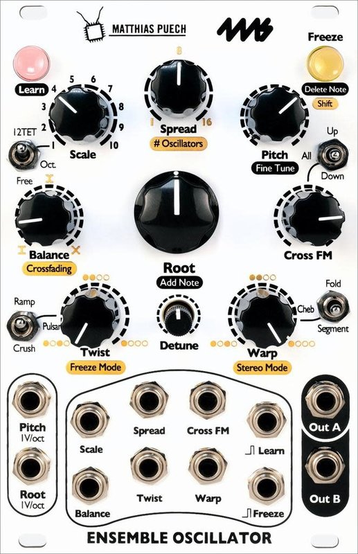 4ms Ensemble Oscillator, White