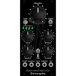 Erica Synths Black Wavetable VCO