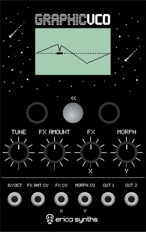 Erica Synths Graphic VCO, DEMO UNIT