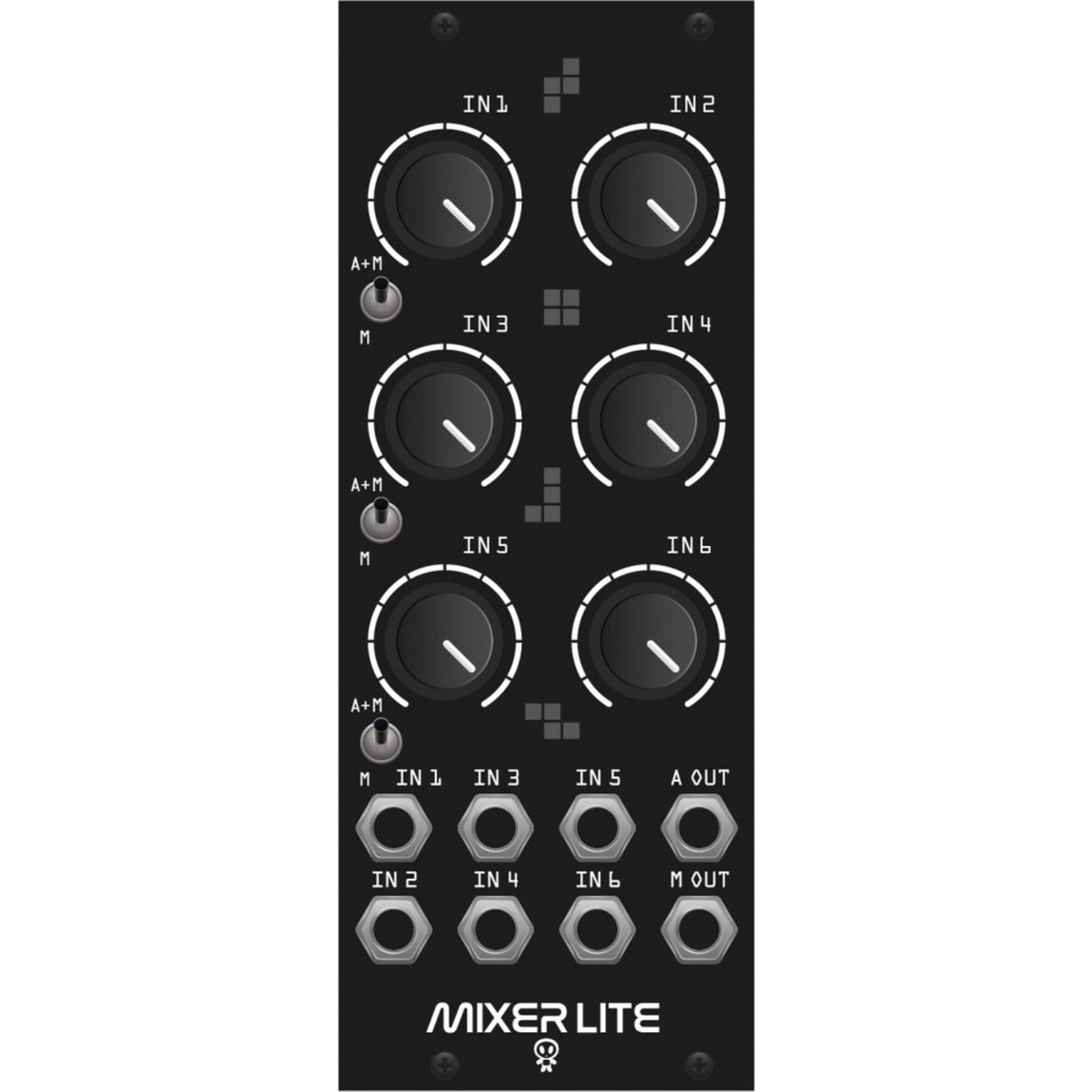 Erica Synths Drum Mixer Lite Control Voltage