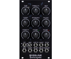 Erica Synths Bassline